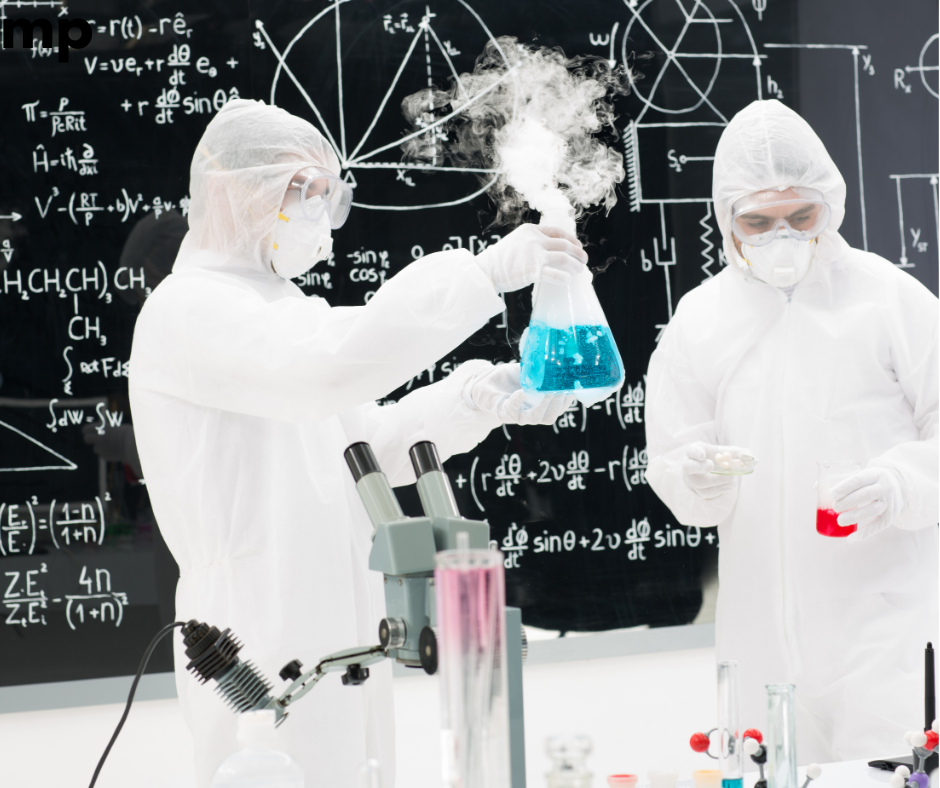 Water sample being tested in a laboratory for contaminants.